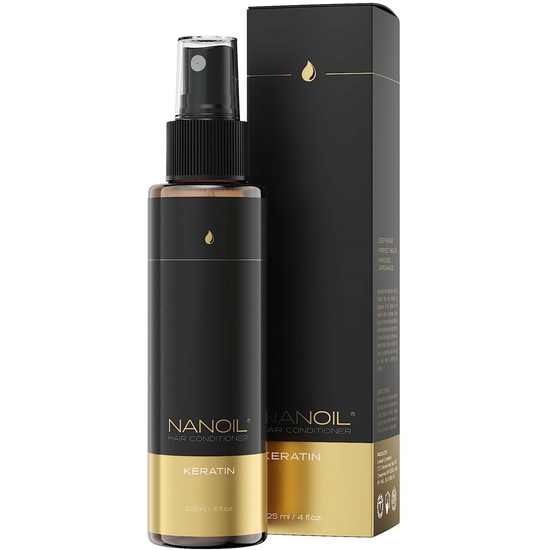 Nanoil Keratin Hair Conditioner 125 ml billede