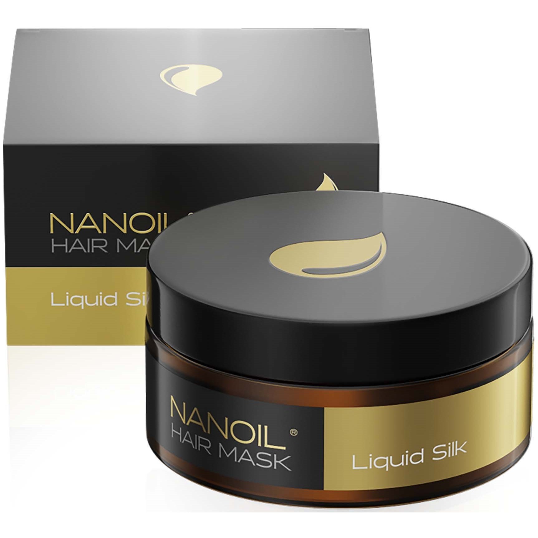 Nanoil Liquid Silk Hair Mask 300 ml billede