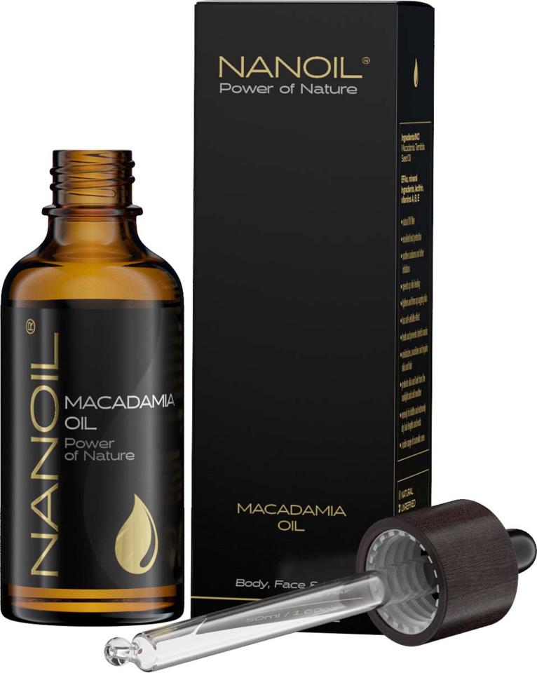 Nanoil Macadamia Oil 50ml