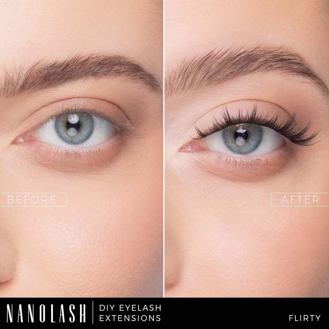Nanolash DIY Eyelash Extensions Flirty (obrázok 7)