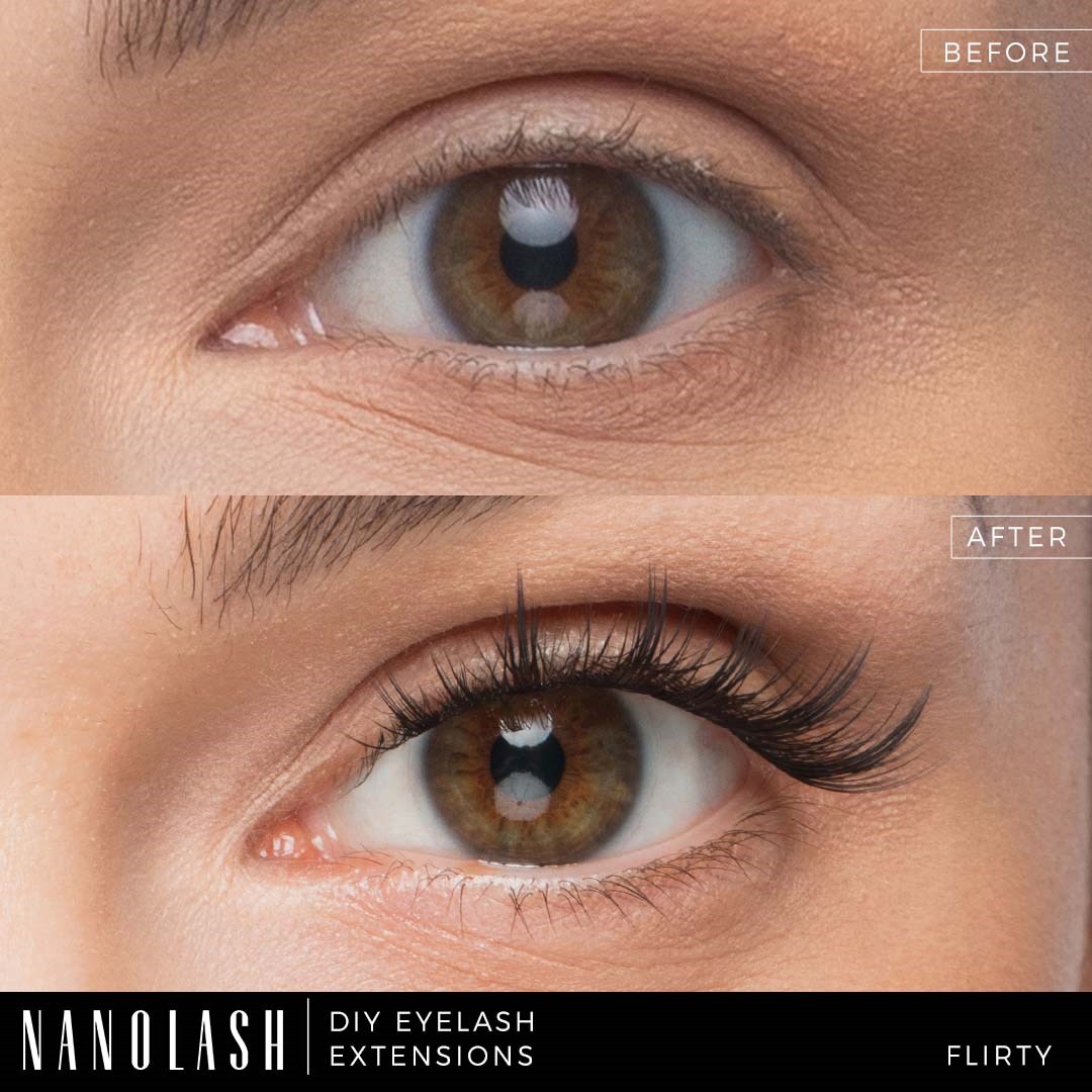 Nanolash DIY Eyelash Extensions Flirty (obrázok 8)