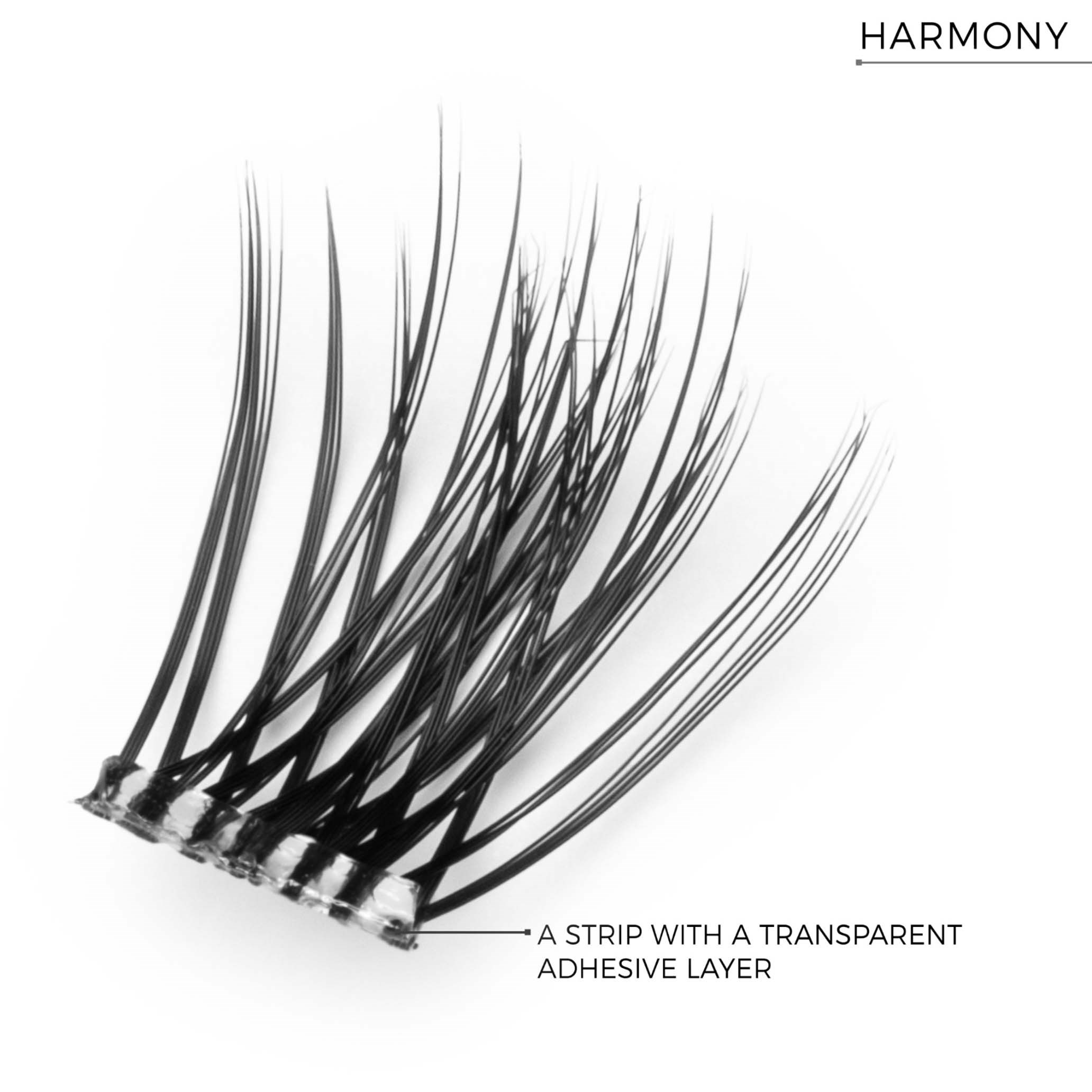Nanolash DIY eyelash extensions Stick & Go pre-glued lashes Harmony (obrázok 8)