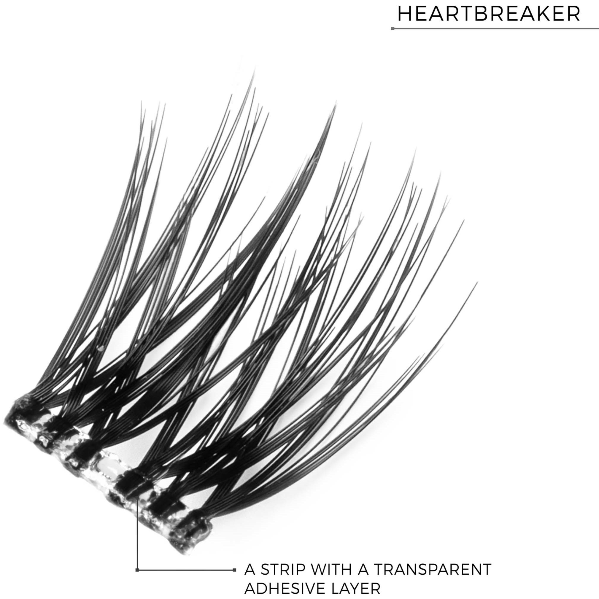 Nanolash DIY eyelash extensions Stick & Go pre-glued lashes Heartbreak (obrázok 8)