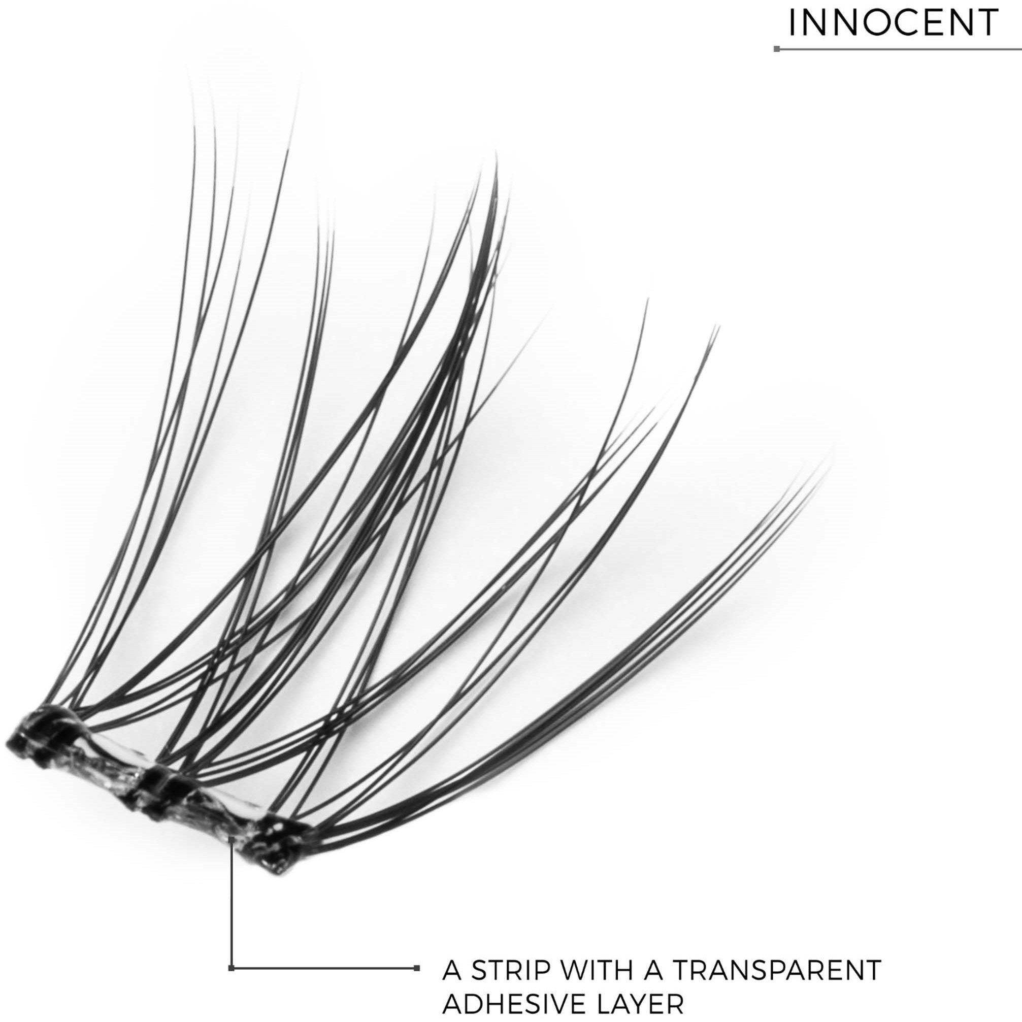 Nanolash DIY eyelash extensions Stick & Go pre-glued lashes Innocent (obrázok 8)