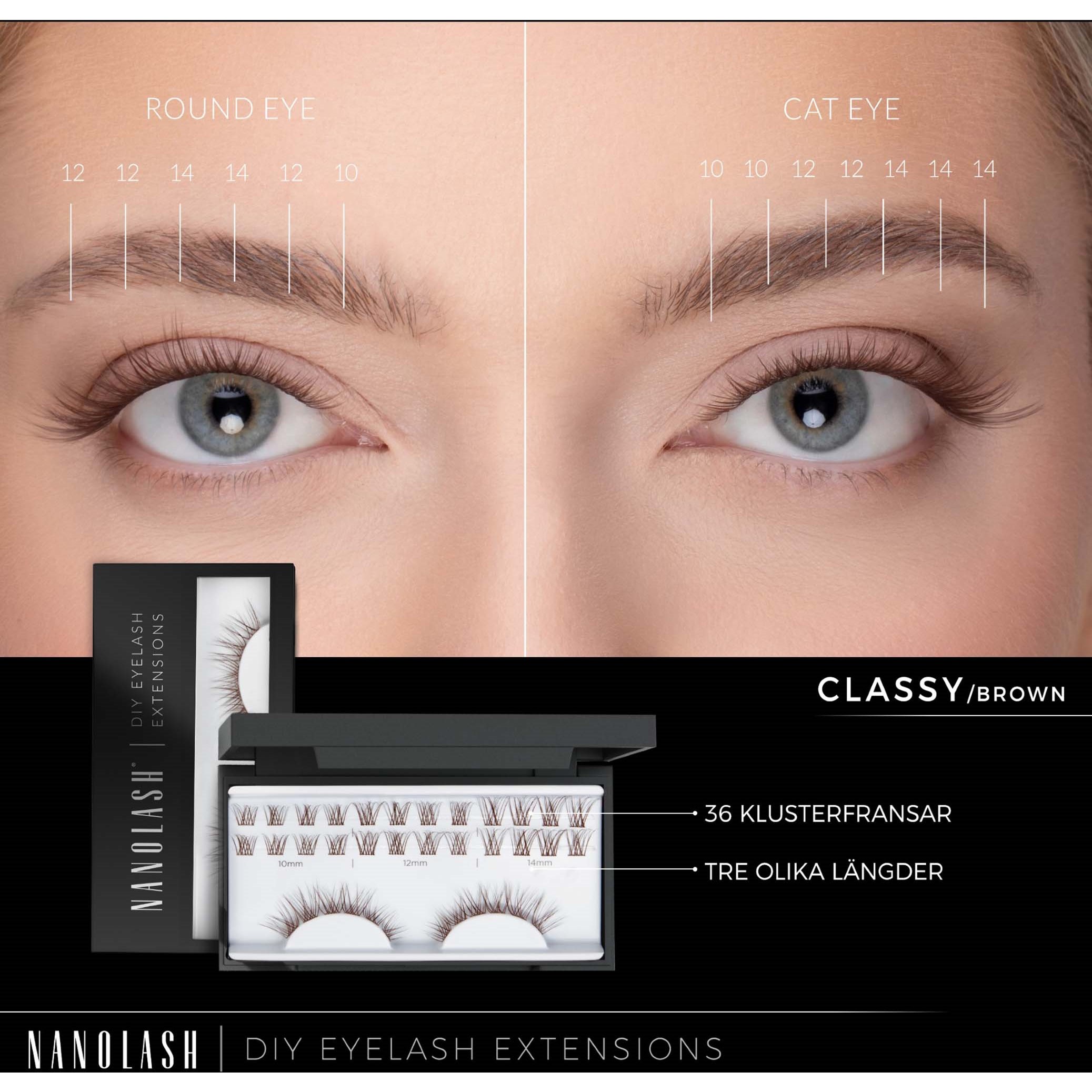Nanolash Diy Starter Kit Brown Classy (zdjęcie 4)