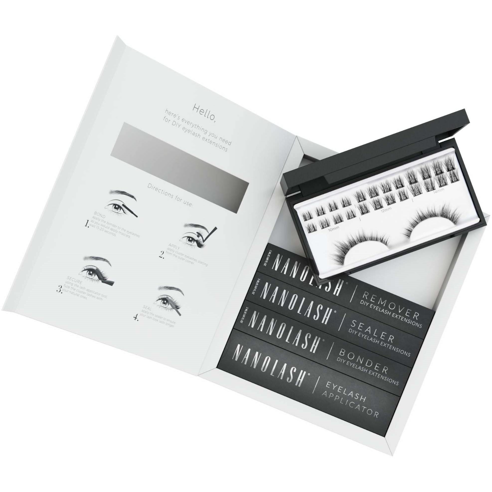 Nanolash DIY Eyelash Extensions Starter Kit Divine billede