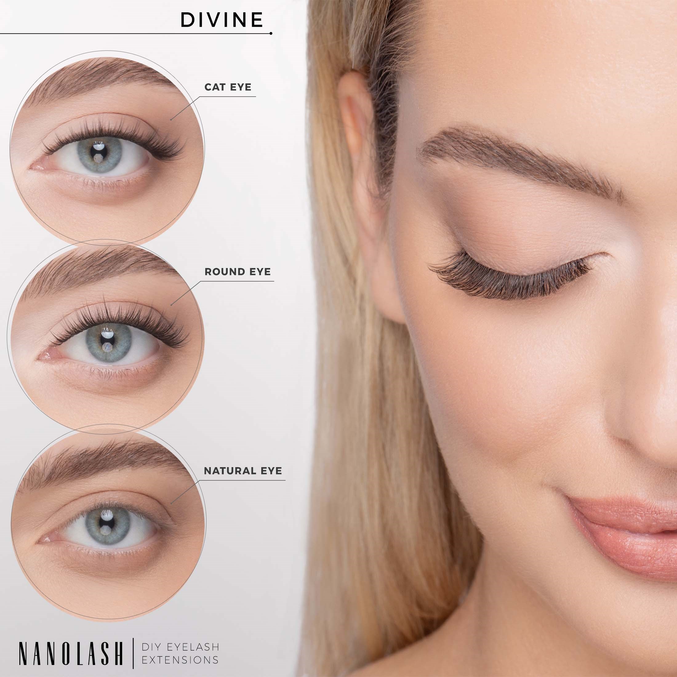 Nanolash DIY Eyelash Extensions Starter Kit Divine (obrázok 3)