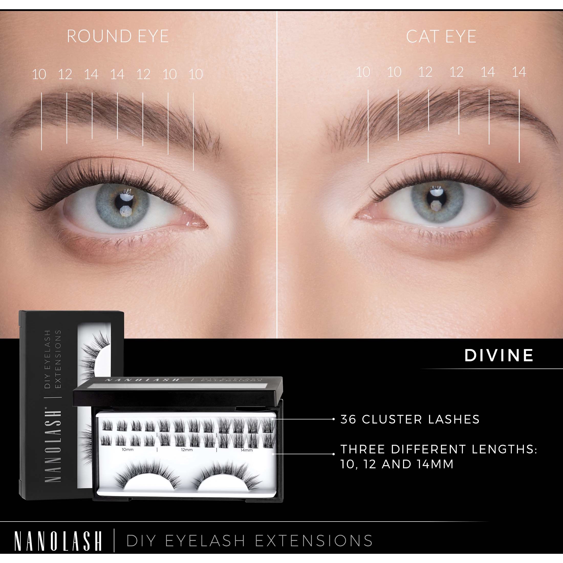 Nanolash DIY Eyelash Extensions Starter Kit Divine (obrázok 4)