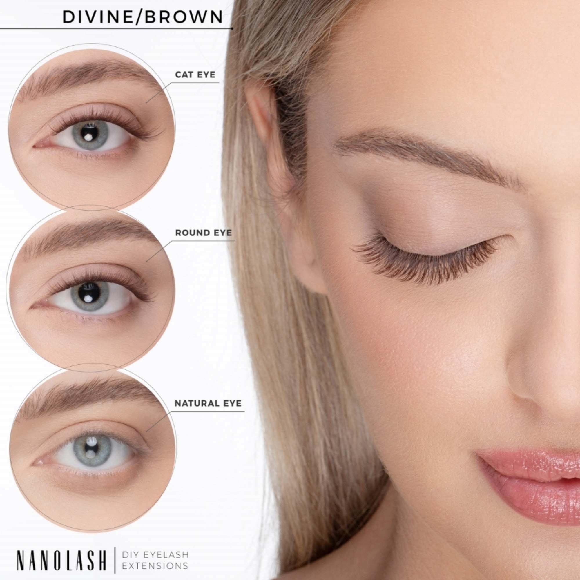 Nanolash Diy Starter Kit Brown Divine (zdjęcie 3)