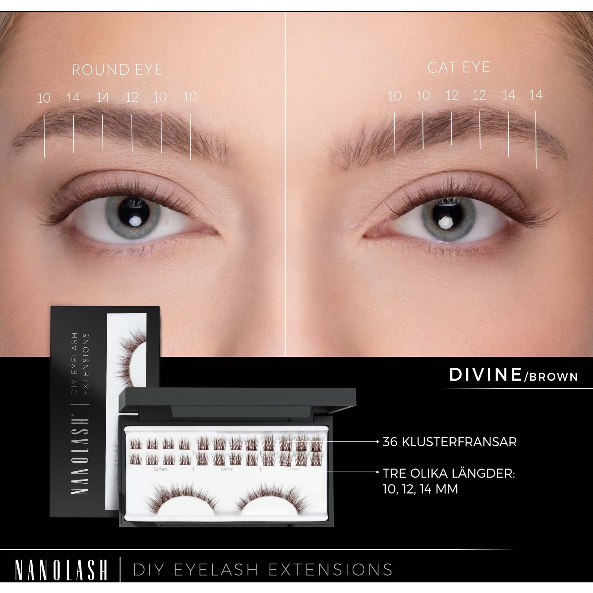 Nanolash Diy Starter Kit Brown Divine (zdjęcie 4)