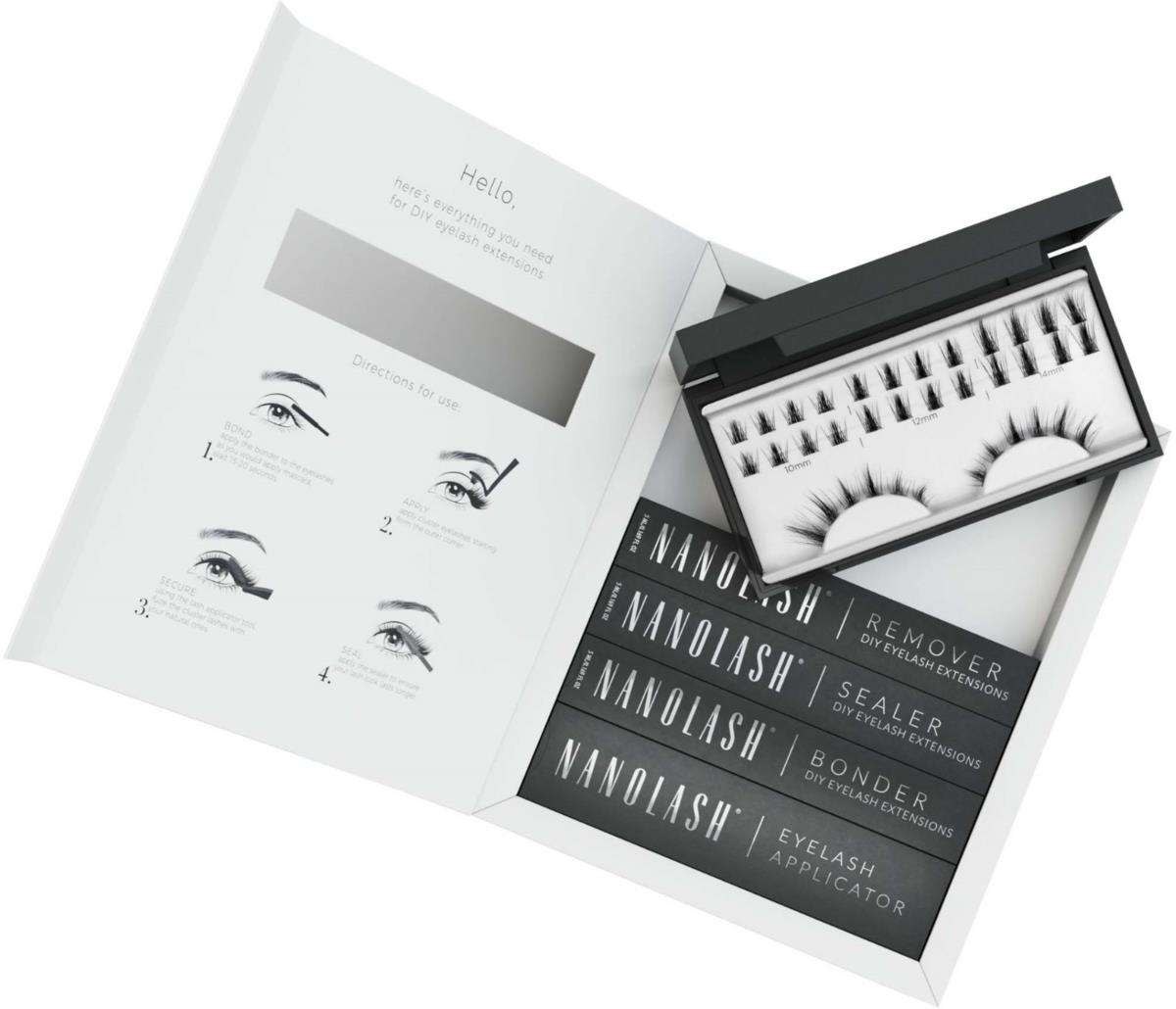 Nanolash DIY Eyelash Extensions Starter Kit Flirty