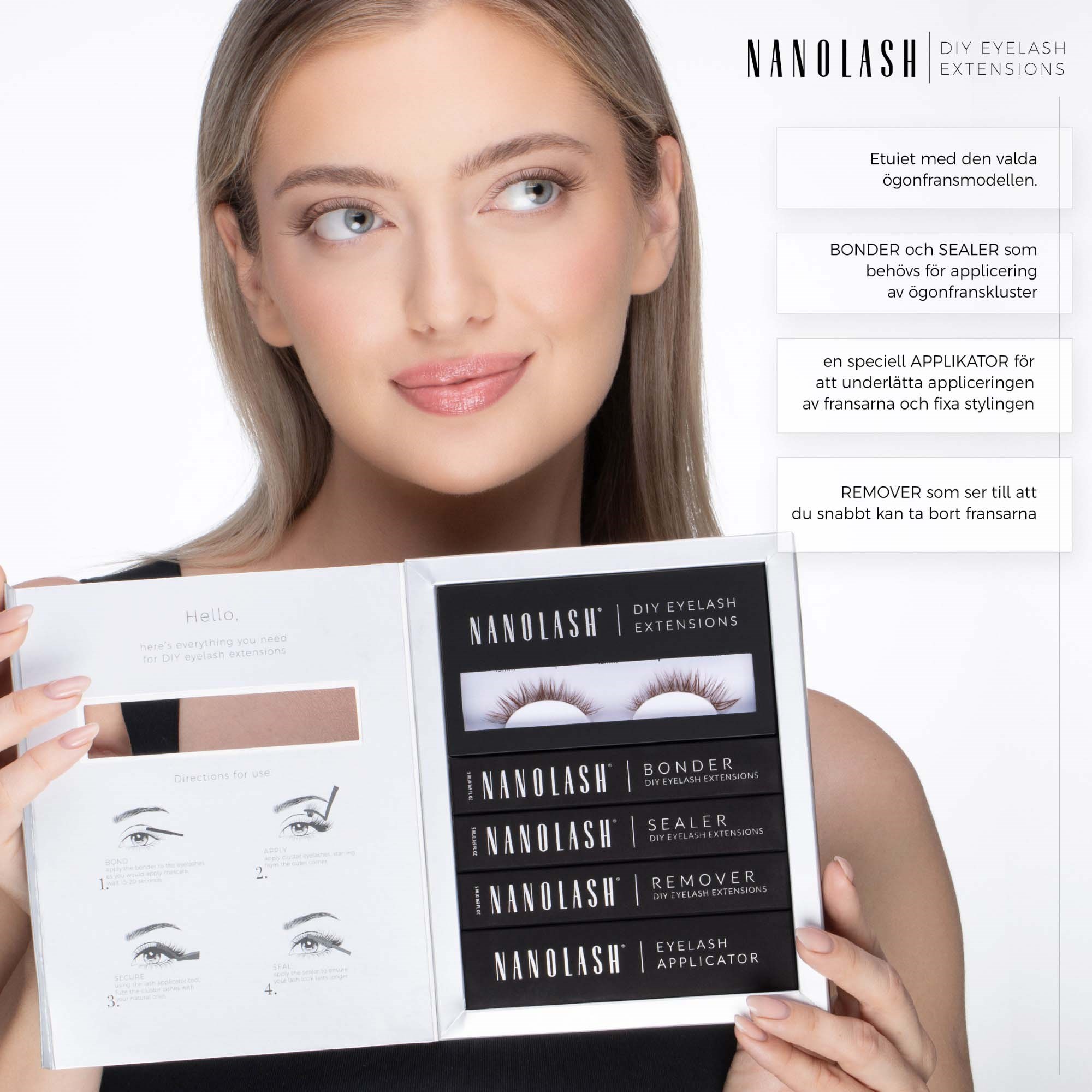 Nanolash Diy Starter Kit Brown Flirty (zdjęcie 5)