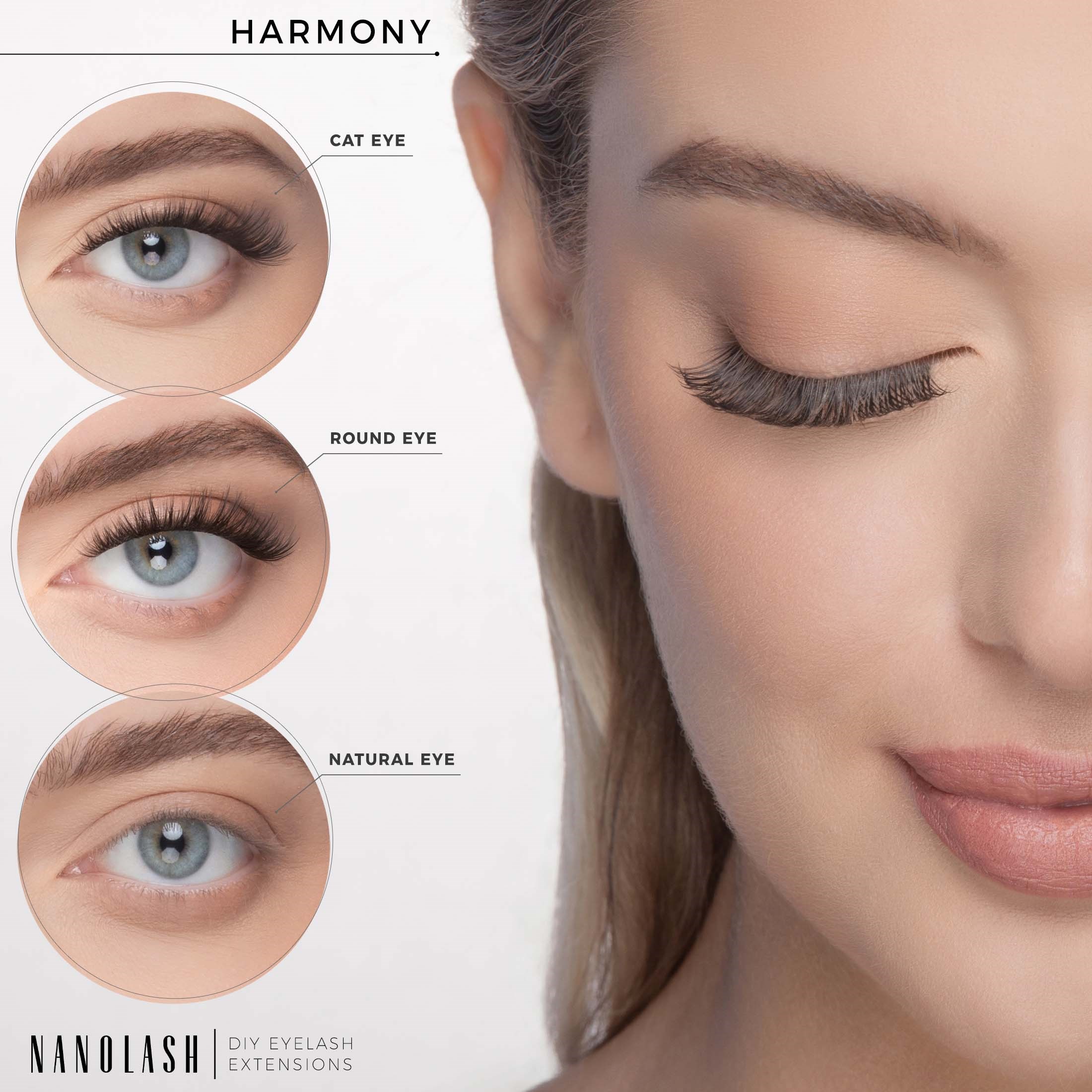 Nanolash DIY Eyelash Extensions Starter Kit Harmony (obrázok 3)