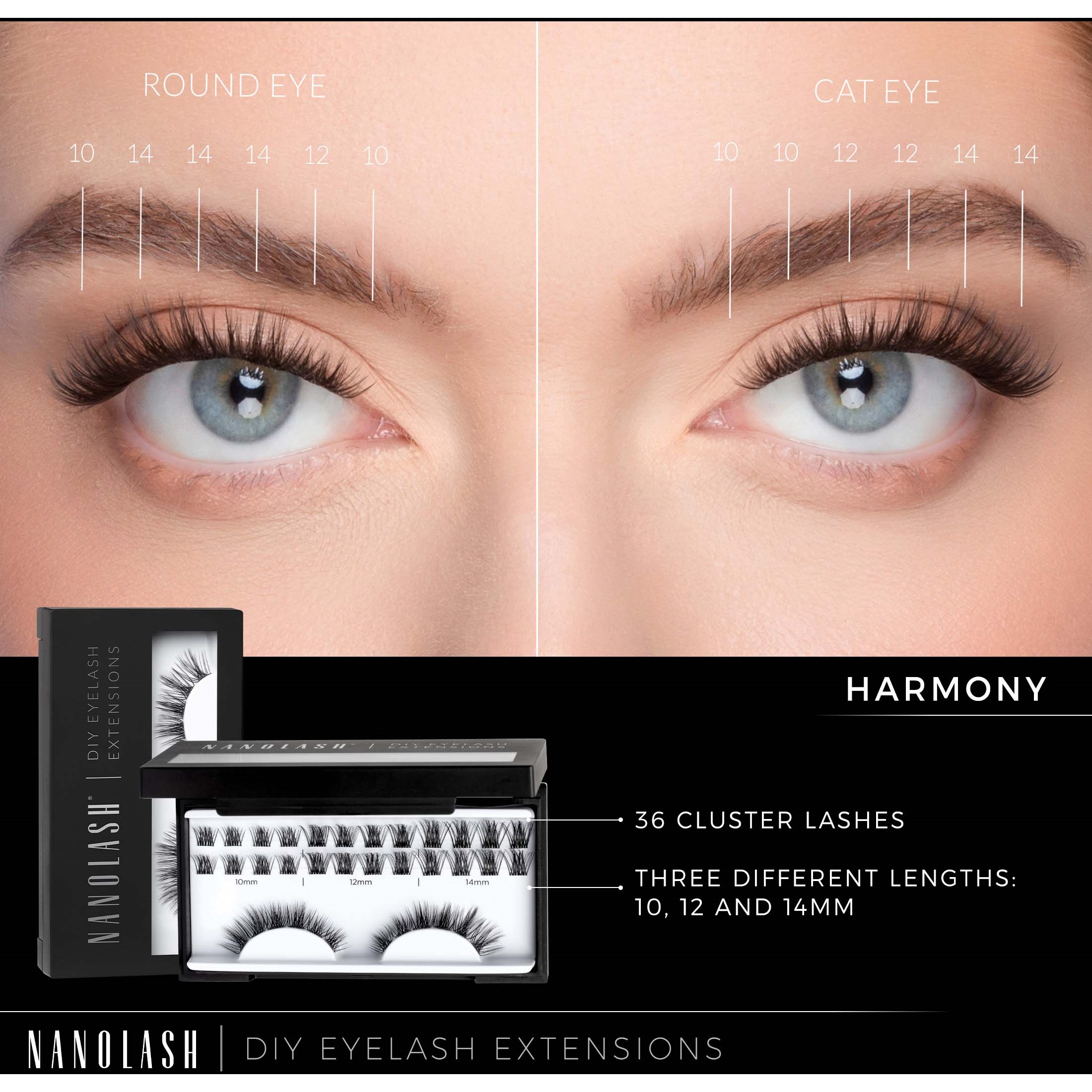 Nanolash DIY Eyelash Extensions Starter Kit Harmony (obrázok 4)