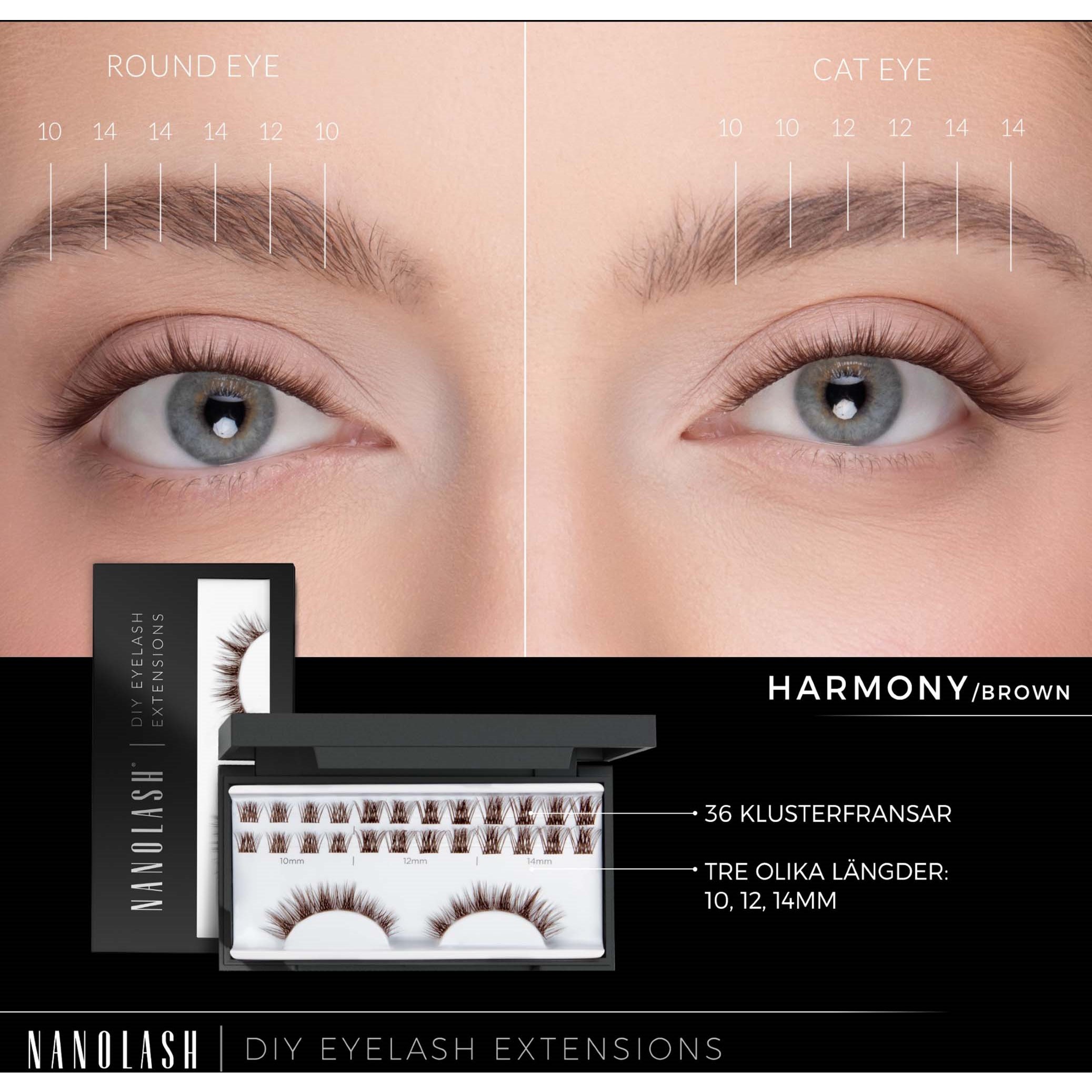 Nanolash Diy Starter Kit Brown Harmony (zdjęcie 4)