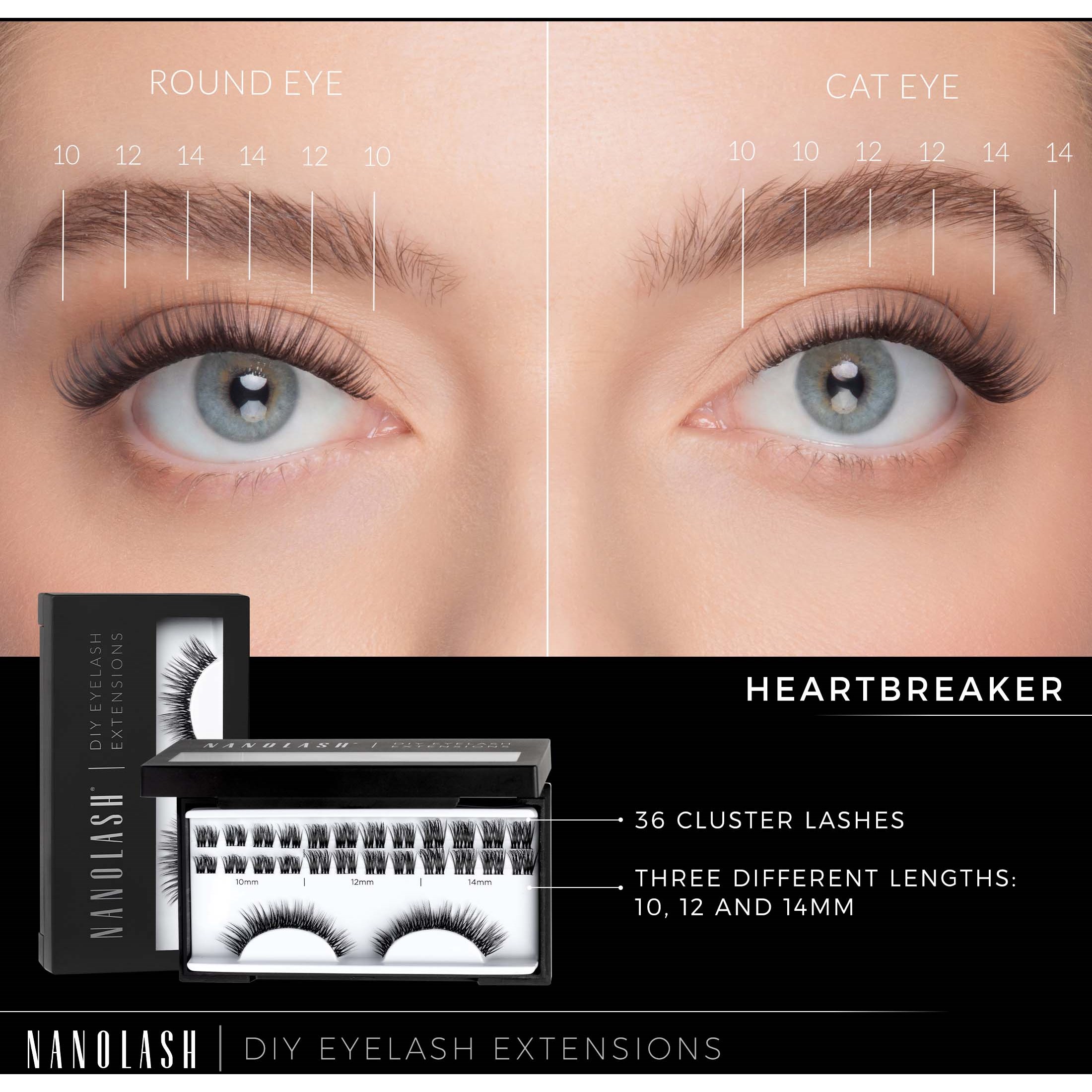Nanolash DIY Eyelash Extensions Starter Kit Heartbreaker (obrázok 4)