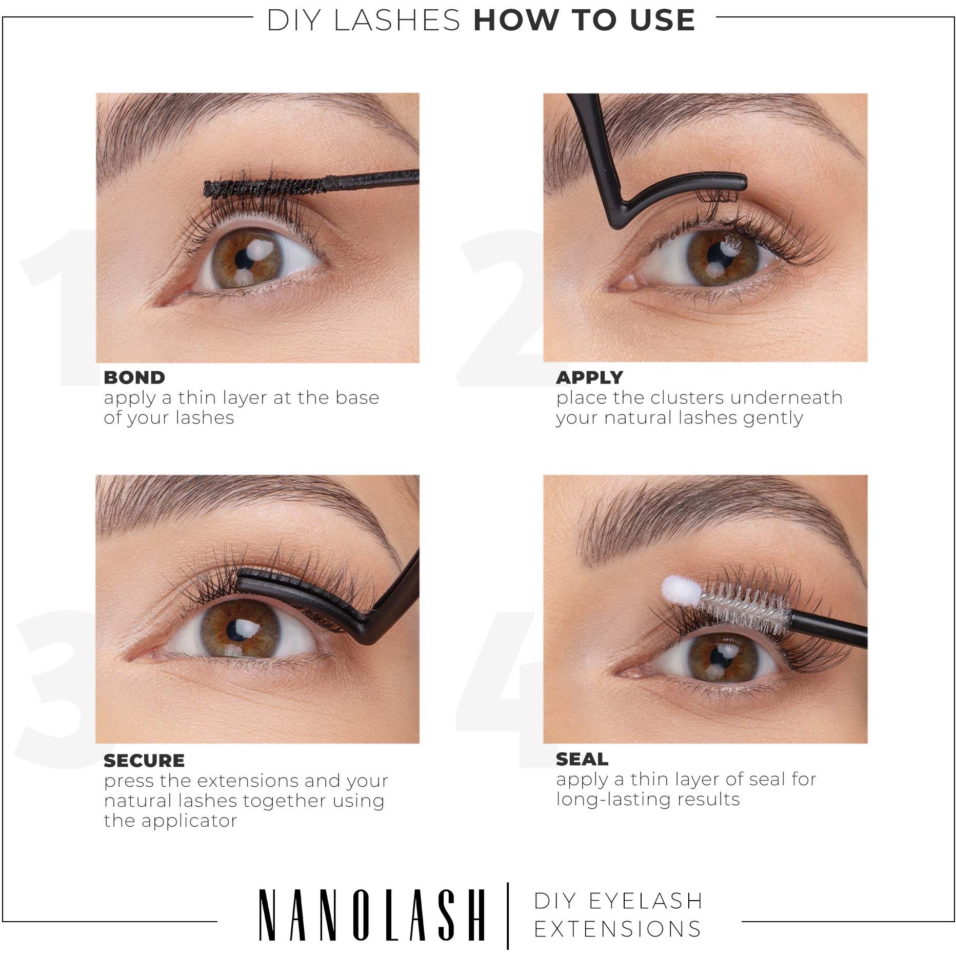 Nanolash DIY Eyelash Extensions Starter Kit Heartbreaker (obrázok 6)