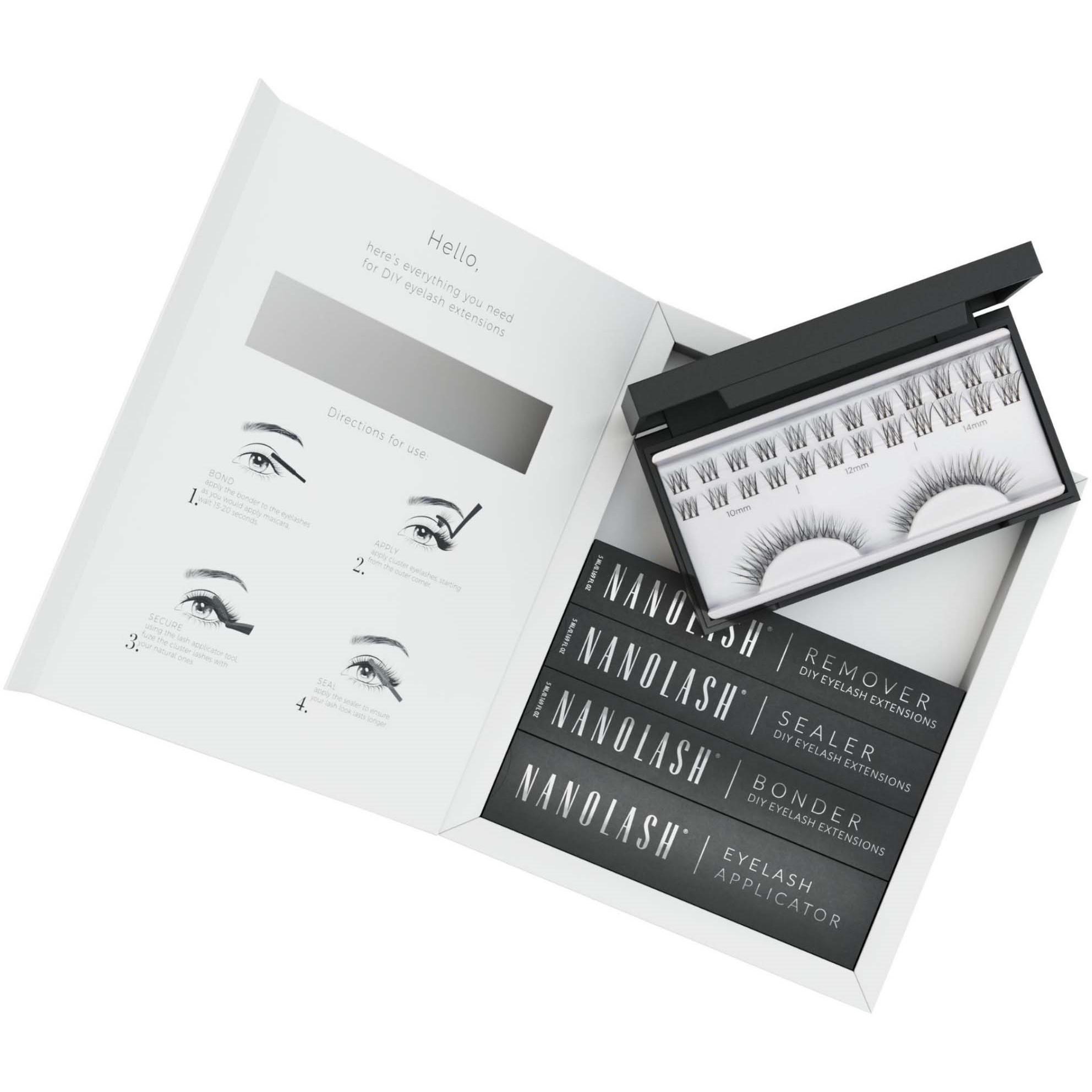 Nanolash DIY Eyelash Extensions Starter Kit Innocent billede