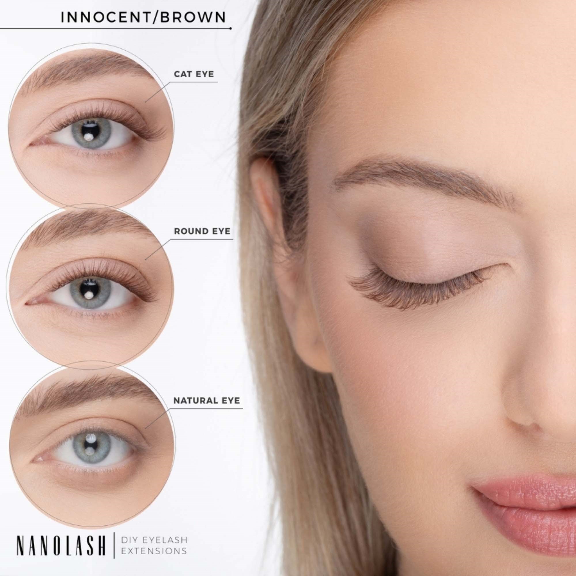 Nanolash Diy Starter Kit Brown Innocent (zdjęcie 3)