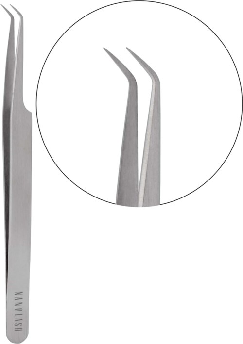 Nanolash Eyelash Tweezers L Shape