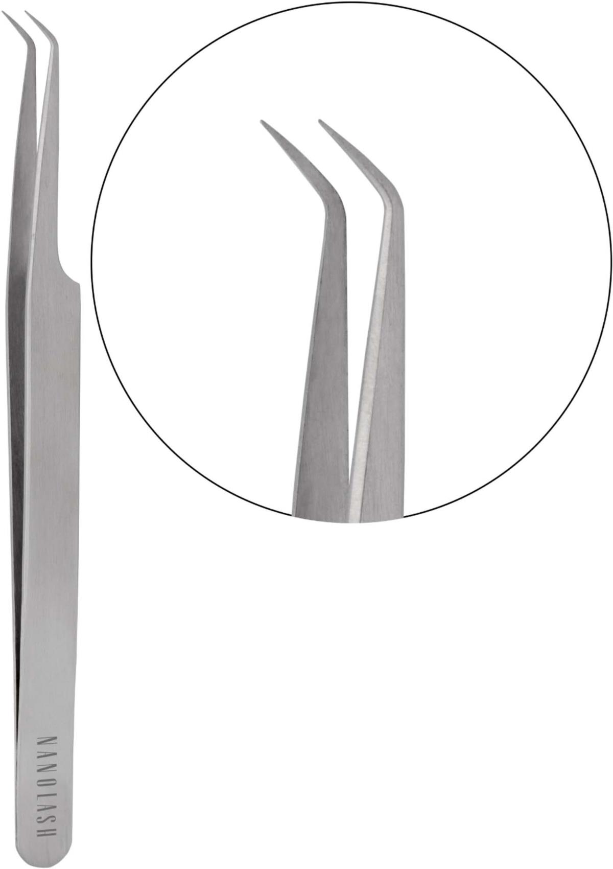 Nanolash Eyelash Tweezers L Shape