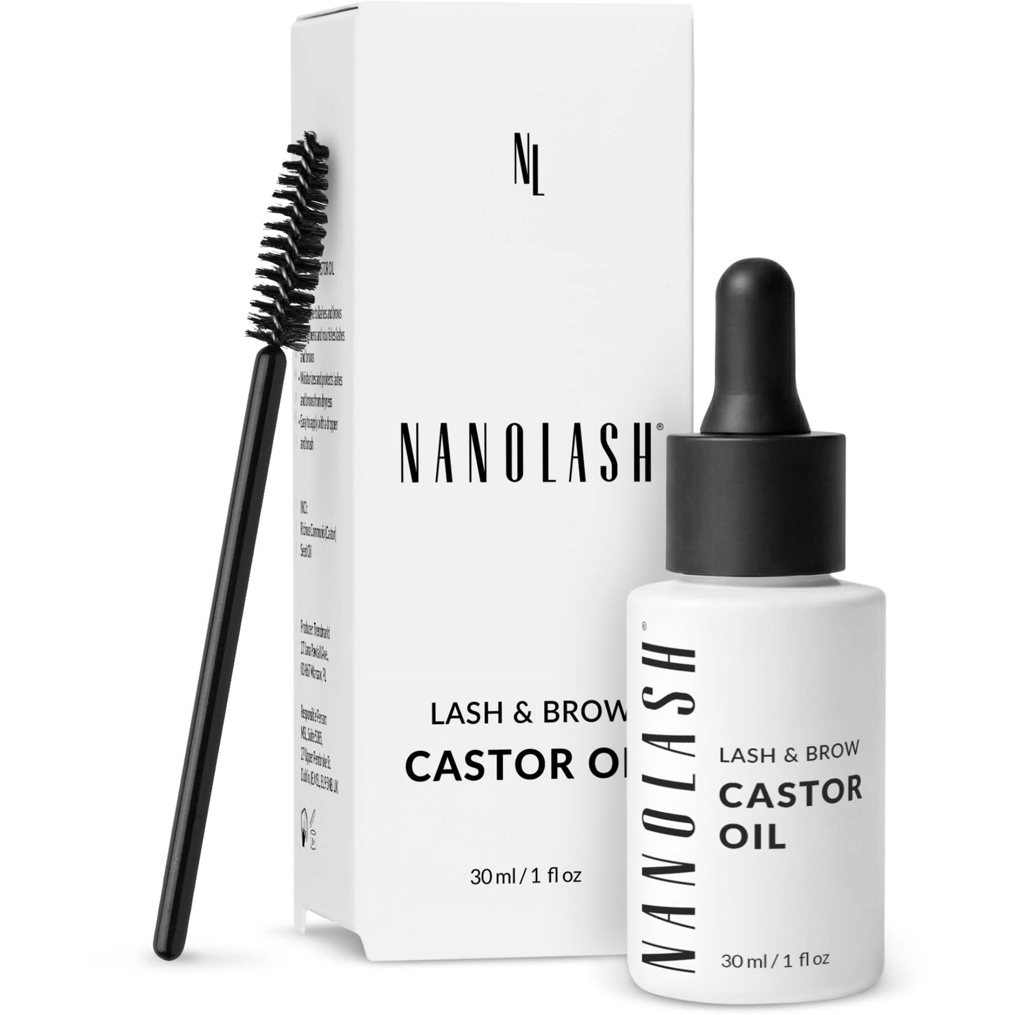 Nanolash lash & brow castor oil 30 ml billede