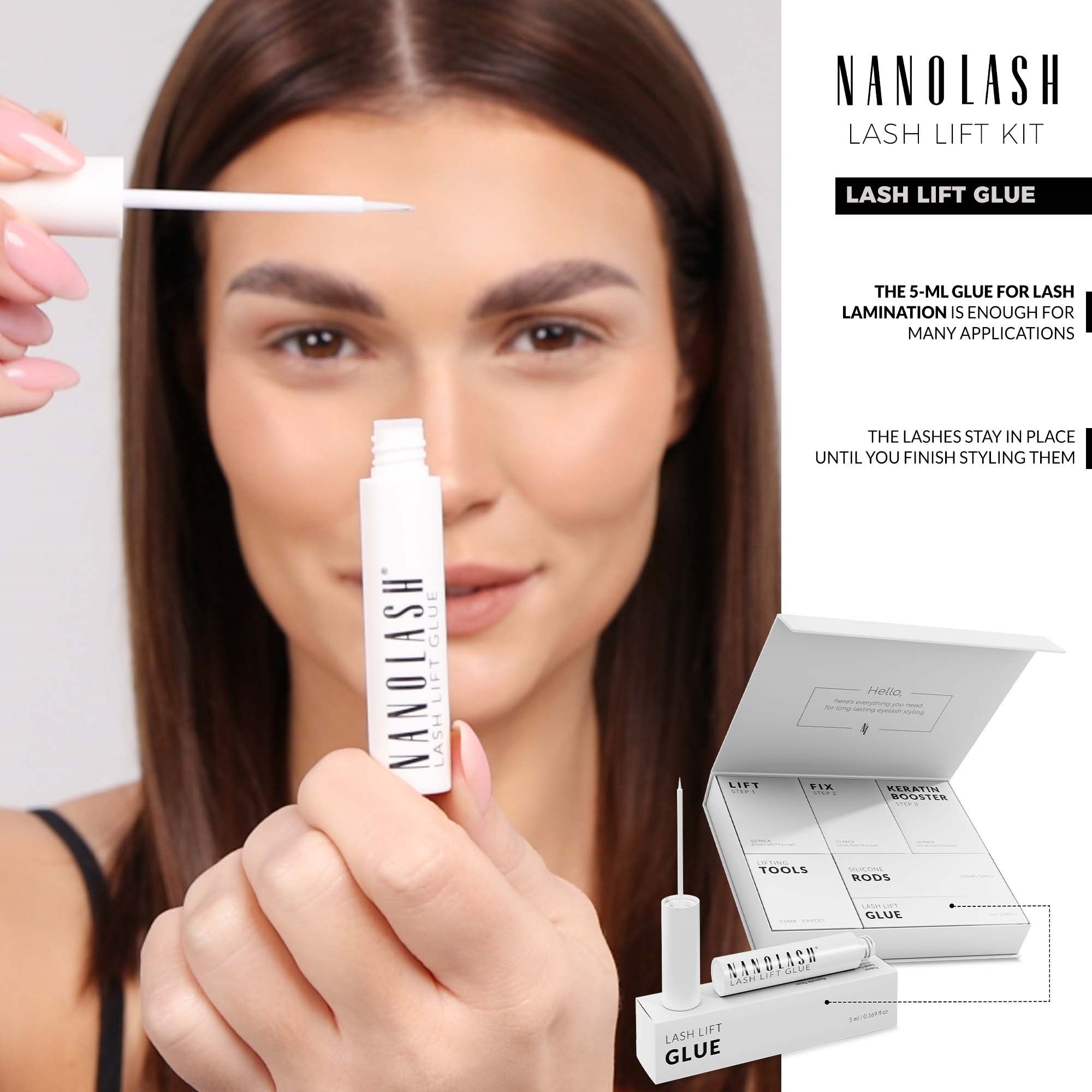 Nanolash Lash Lift Glue 5 ml (obrázok 3)