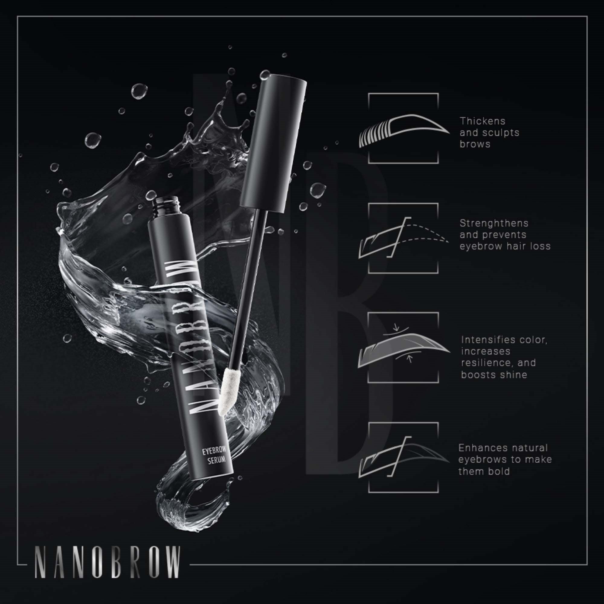 Nanobrow Nanobrow Eyebrow Serum 5 ml (obrázok 6)