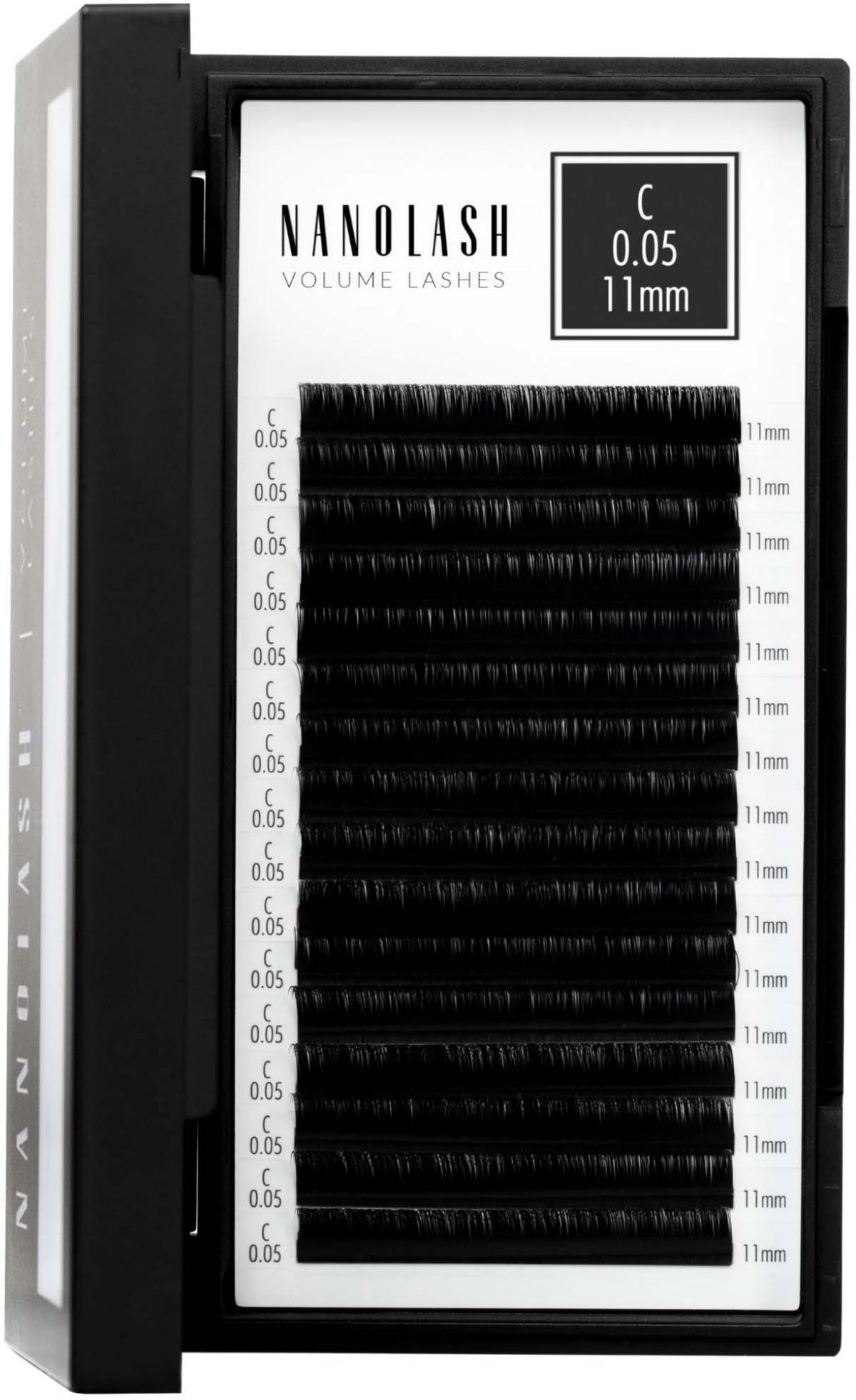 Nanolash Volume Lashes 0.05 C 11 mm