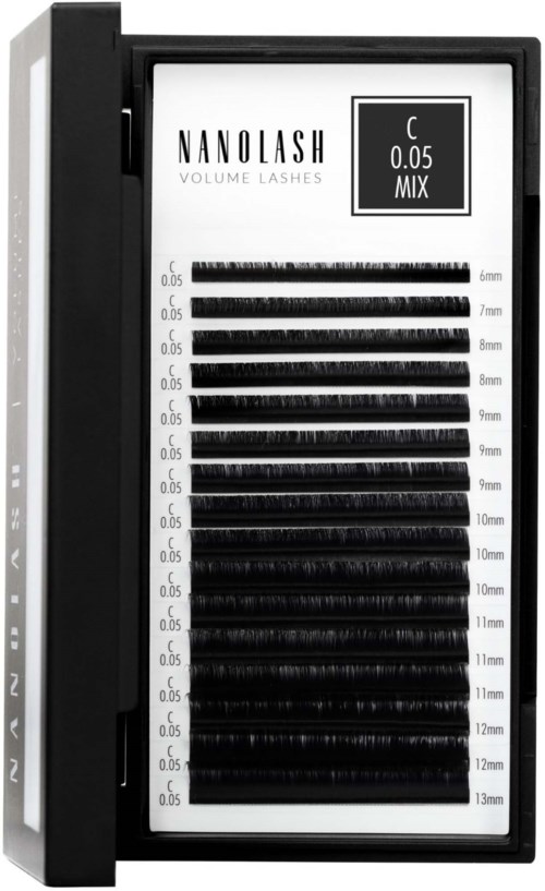 Nanolash Volume Lashes 0.05 C 6-13 mm