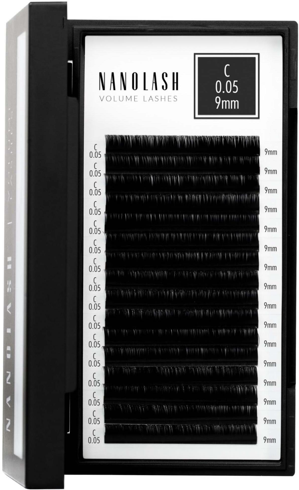 Nanolash Volume Lashes 0.05 C 9 mm
