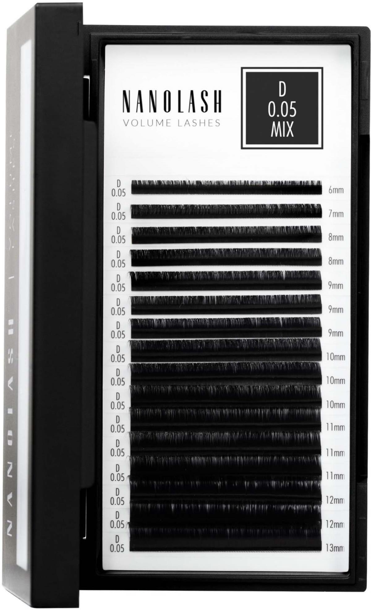 Nanolash Volume Lashes 0.05 D 6-13 mm