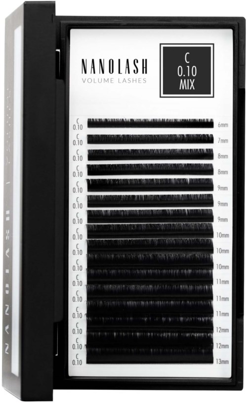 Nanolash Volume Lashes 0.10 C 6-13 mm