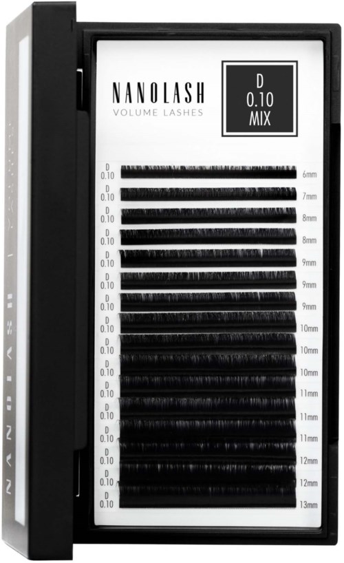 Nanolash Volume Lashes 0.10 D 6-13 mm