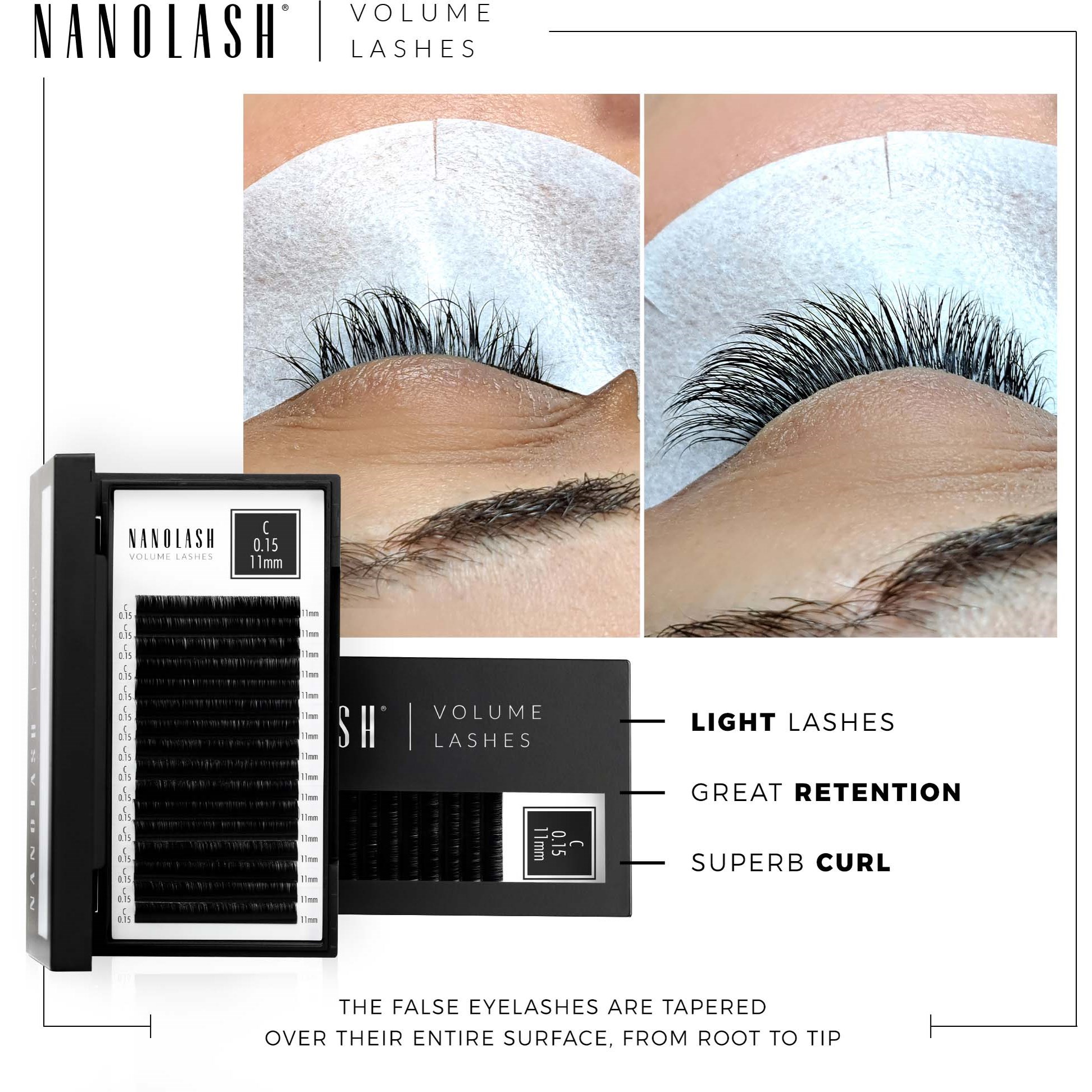 Nanolash Volume Lashes 0.12 C 6-13 mm (obrázok 3)