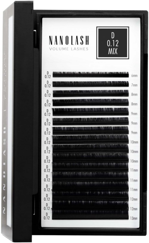 Nanolash Volume Lashes 0.12 D 6-13 mm