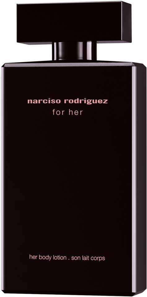 spurv komponist En god ven Narciso Rodriguez For Her Body Lotion 200 ml | lyko.com