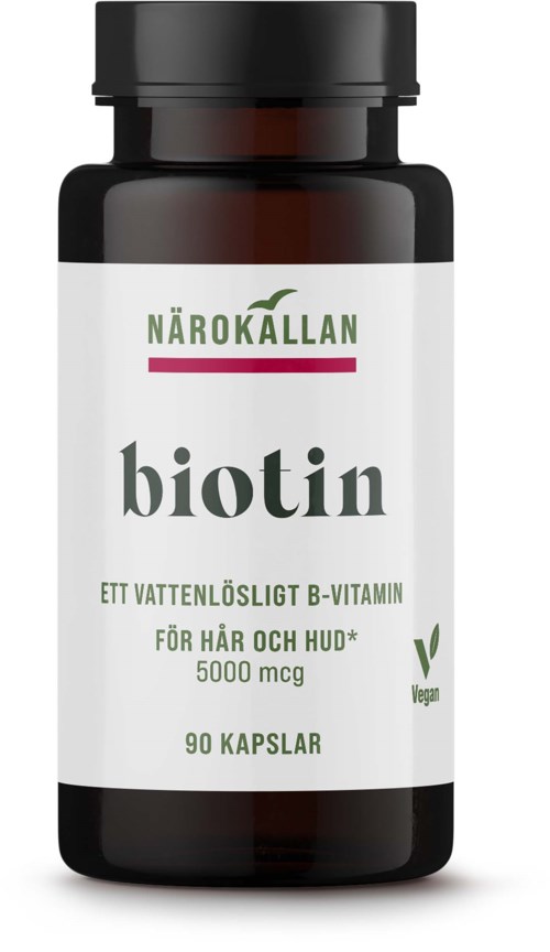Närokällan Biotin 5000 mcg 90 st