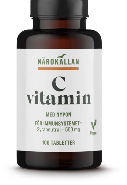 Närokällan C-vitamin 500 mg 100 tabletter 100 st