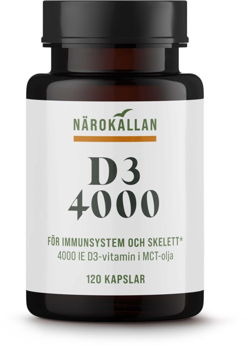 Närokällan D3 4000 IE 120 st