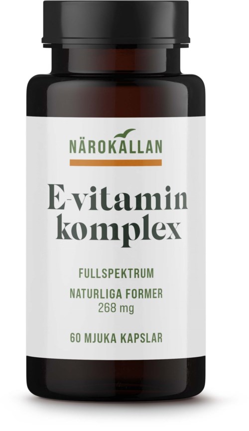 Närokällan E-vitaminkomplex 400IE 60 st