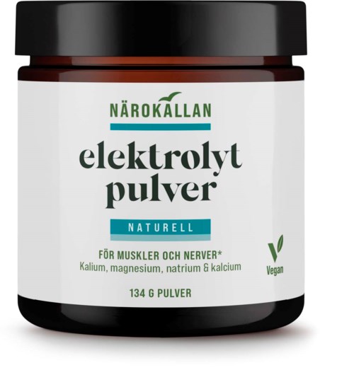 Närokällan Elektrolytpulver Naturell 134 g