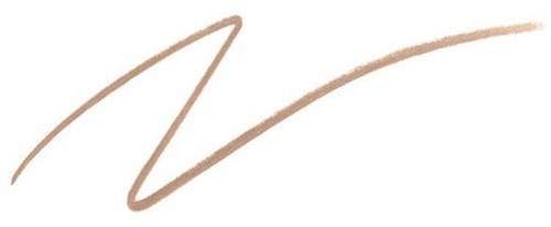 En enkel beige signatur på hvit bakgrunn med svarte kanter.