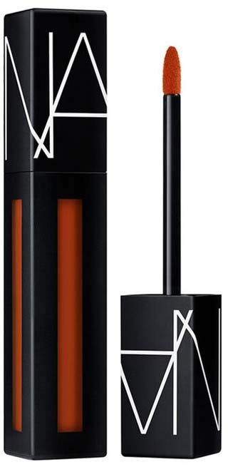 Lippenbalsem met zwarte verpakking en wit logo, met de applicator ernaast.