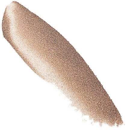 En lång, kurvig, texturerad föremål med en gradient från ljust till mörkt brunt.