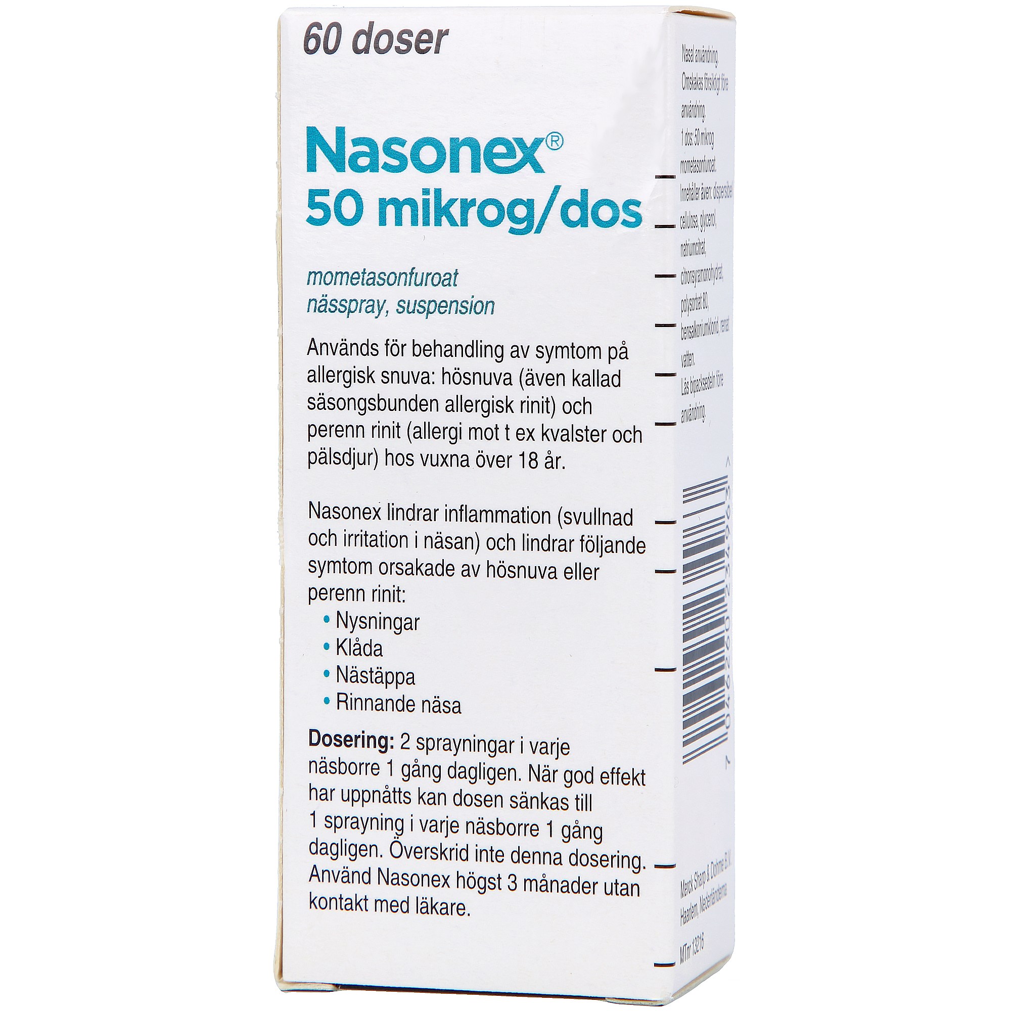 Läs mer om Nasonex Nässpray 60 doser