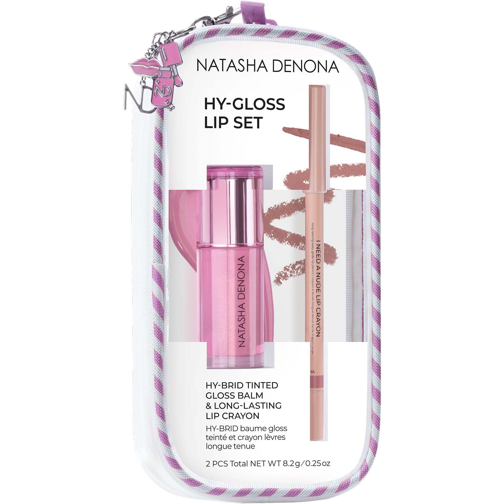Natasha Denona HY-GLOSS Lip Set Lush Lila