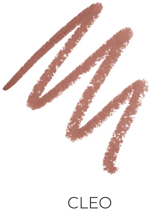 Ett beige-brunt texturerat snurrande linjemönster på vit bakgrund.