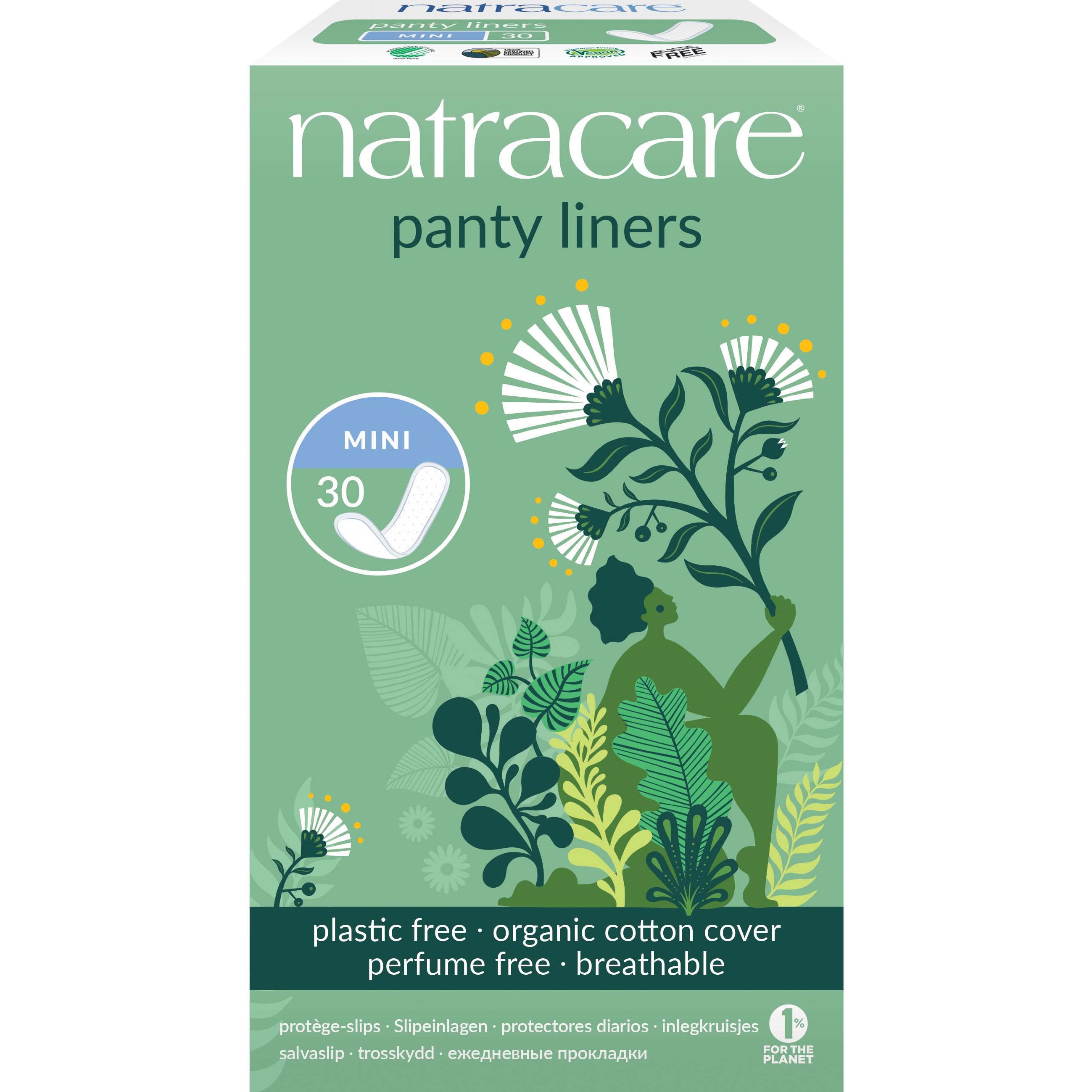 Läs mer om Natracare Panty Liners Mini 30 pcs