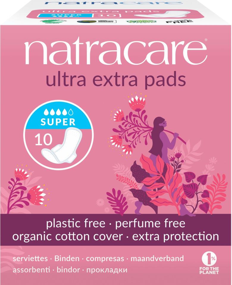 Natracare Ultra Extra Pads Super 10 pcs
